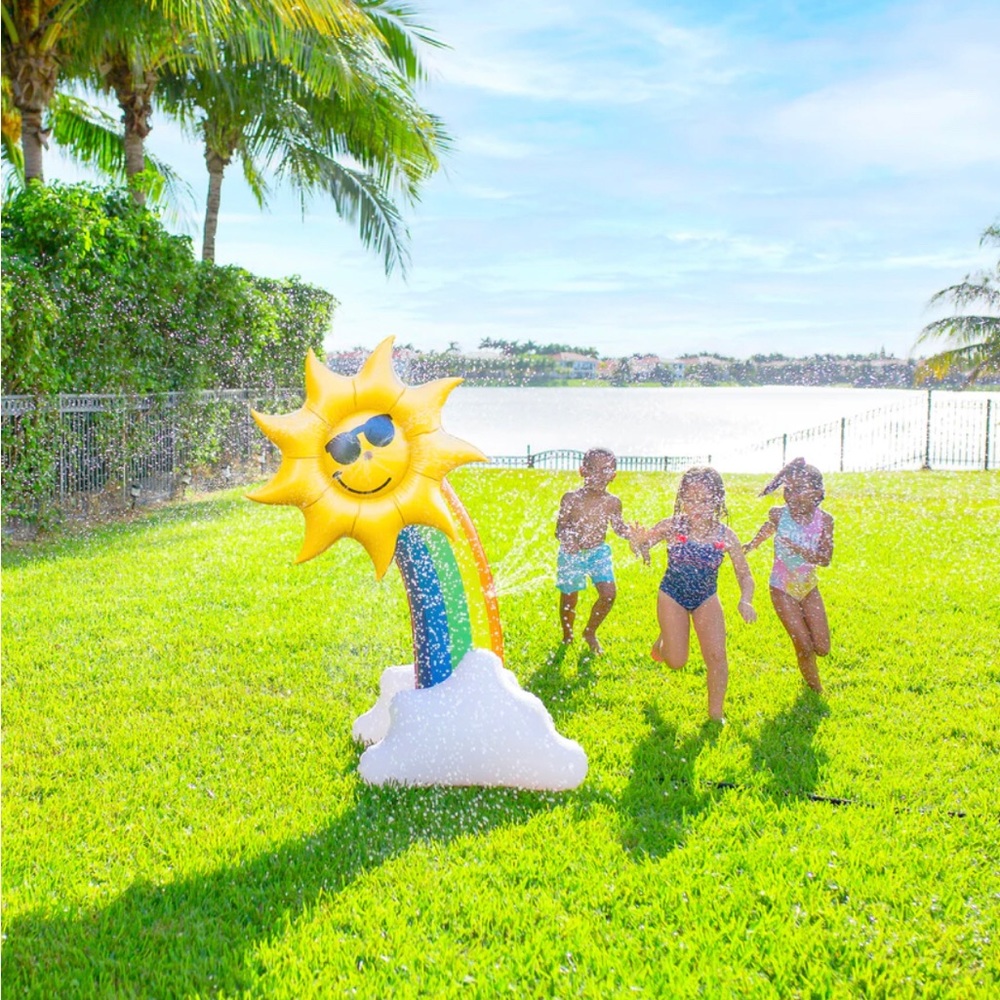 New Sun Shower Giant Rainbow Sprinkler